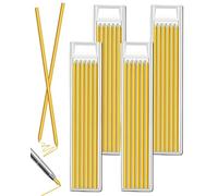 DAFNE 24 pcs pencil refills 2.8mm for carpenter pencil | Pica Dry replacement | Yellow