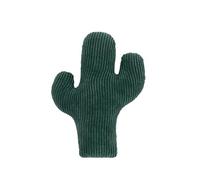 DAFORERAL Cactus Catnip Toy - Plush Self-Entertainment Cat Chew Toy, Durable & Teeth-Cleaning, Interactive Play for Cats (Dark Green,Medium (22 * 32cm))