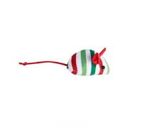 DAFORERAL Cat Plush Toy Mouse with Catnip, Christmas-Themed Small Mouse Design Interactive Toy for Cats (V3)