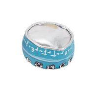 DAFORERAL Catnip Can Toy for Cats, Plush Canned Food Shape Toy with Crinkle Sound and Bite-Resistant Design, Self-Play Stress Relief Cat Toys (Blue)