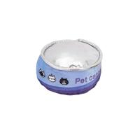 DAFORERAL Catnip Can Toy for Cats, Plush Canned Food Shape Toy with Crinkle Sound and Bite-Resistant Design, Self-Play Stress Relief Cat Toys (Purple)