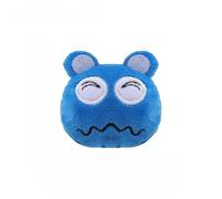 DAFORERAL Catnip Plush Monster Toy, Small Bite-Friendly Stuffed Cat Toy with PP Cotton, Durable Chew Play for Indoor Cats (Blue)