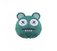 DAFORERAL Catnip Plush Monster Toy, Small Bite-Friendly Stuffed Cat Toy with PP Cotton, Durable Chew Play for Indoor Cats (Green)