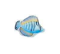 DAFORERAL Cotton Fish Cat Toy, Plush Catnip Squeaky Fish Toy with Crinkle Paper for Interactive Play (V2)