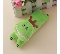 DAFORERAL Crinkle Cat Toy with Catnip, Plush Interactive Kitten Toy for Indoor Play, Soft Lying Posture Design, Self-Entertainment Cat Supplies (green)