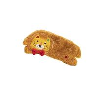 DAFORERAL Cute Animal Crinkle Dog Toy Mat, Soft Plush Chew Pad for Puppies, Breathable Washable Comfort Bed, Relieves Anxiety and Excess Energy (Little lion)