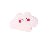 DAFORERAL Dog Plush Squeaky Toy with Treat Pocket, Cute Moon Star or Cloud Design Interactive Snuffle Toy for Small and Medium Dogs (Cloud)