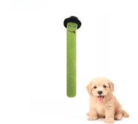 DAFORERAL Funny Long Plush Dog Toy with Silly Faces, 40x6cm Durable Tug Toy for Dogs, Washable Chew Toy for Boredom Relief and Solo Play (V3)