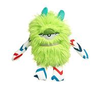 DAFORERAL Funny Sound Durable Chew Plush Toy, Monster Design, 28x18cm, Perfect for Small & Medium Dogs, Stress Relief & Interactive Play (Green)