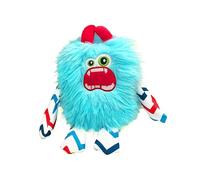 DAFORERAL Funny Sound Durable Chew Plush Toy, Monster Design, 28x18cm, Perfect for Small & Medium Dogs, Stress Relief & Interactive Play (Blue)