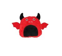 DAFORERAL Halloween-Themed Catnip Plush Toys - 2-Pack Cute Devil Design for Cats, Soft & Durable for Biting, Chewing & Kicking (Red Devil)