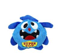 DAFORERAL Interactive Dog Bouncing Ball, Plush Vibrating Toy with Sound for Dogs and Cats, Monster Shape Jumping Ball, Battery Operated No Batteries Included (V 2)