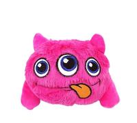 DAFORERAL Interactive Dog Bouncing Ball, Plush Vibrating Toy with Sound for Dogs and Cats, Monster Shape Jumping Ball, Battery Operated No Batteries Included (V 3)