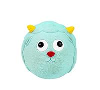 DAFORERAL Latex Animal Ball Dog Toy, Squeaky Chew Toy with High Bounce and Irregular Movement, Safe and Washable Pet Toy for Training and Dental Care (sky blue)