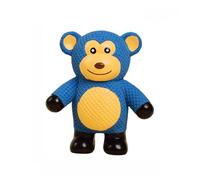 DAFORERAL Latex Dog Squeaky Toy, Animal-Shaped Chew Toy for Small and Medium Dogs Interactive Play (Blue)