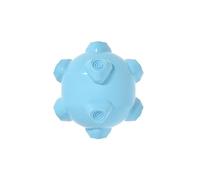 DAFORERAL Loud Squeaky Dog Toy, Triangle Ball Shape Chew Toy for Dogs, TPR Durable Interactive Pet Toy for Teeth Cleaning and Boredom Relief (A14)