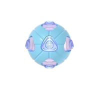 DAFORERAL Loud Squeaky Dog Toy, Triangle Ball Shape Chew Toy for Dogs, TPR Durable Interactive Pet Toy for Teeth Cleaning and Boredom Relief (A06)