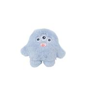 DAFORERAL Monster Shape Catnip Plush Toy, Interactive Cat Chew Toy Durable Scratch Resistant Pet Supplies for Cats Playtime and Self-Entertainment (Blue)