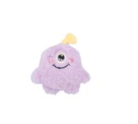 DAFORERAL Monster Shape Catnip Plush Toy, Interactive Cat Chew Toy Durable Scratch Resistant Pet Supplies for Cats Playtime and Self-Entertainment (Purple)