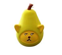 DAFORERAL Natural Latex Dog Toy, Durable Squeaky Chew Toys for All Breeds with Cute Animal Designs for Interactive Play and Teething Relief (V4)