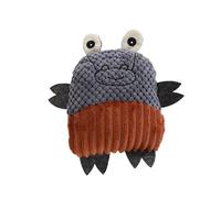 DAFORERAL Pet Products Cross-Border Overseas Warehouse Ferocious Crocodile Grinding Teeth, bite-Resistant Teeth Cleaning Training, Sounding Plush cat and Dog Toy Factory (Grey)