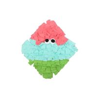 DAFORERAL Pet Snuffle Mat, Rabbit & Guinea Pig Interactive Puzzle Toy, Slow Feeding, Stress Relief, 32x32cm (A11)
