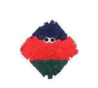 DAFORERAL Pet Snuffle Mat, Rabbit & Guinea Pig Interactive Puzzle Toy, Slow Feeding, Stress Relief, 32x32cm (A06)