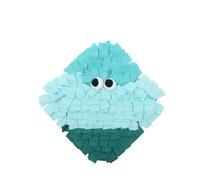 DAFORERAL Pet Snuffle Mat, Rabbit & Guinea Pig Interactive Puzzle Toy, Slow Feeding, Stress Relief, 32x32cm (A04)