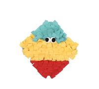 DAFORERAL Pet Snuffle Mat, Rabbit & Guinea Pig Interactive Puzzle Toy, Slow Feeding, Stress Relief, 32x32cm (A08)