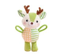 DAFORERAL Plush Animal Squeaky Dog Toy with Rope Handles, Interactive Tug of War and Soft Companion Toy (V2)
