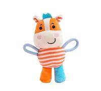 DAFORERAL Plush Animal Squeaky Dog Toy with Rope Handles, Interactive Tug of War and Soft Companion Toy (V1)