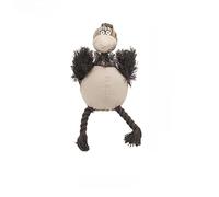 DAFORERAL Plush Bird Dog Toy With Cotton Rope, Oxford Fabric Chew Toy With Squeaker For Interactive Play and Companionship (V3)