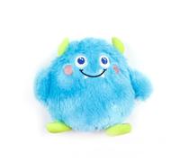 DAFORERAL Plush Monster Dog Toy with Squeaker, Soft Chew Toy for Puppies and Small Dogs (blue)