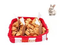 DAFORERAL Rabbit Shaped Sniffing Mat, Interactive Scent Toy for Dogs, Puzzle Feeding & Energy-Consuming Play, Relieves Stress, All Dog Breeds (V3)