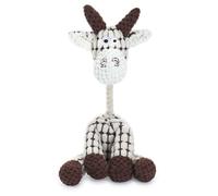 DAFORERAL Squeaky Plush Little Donkey Dog Toy - Durable Chew Toy for Aggressive Chewers, Interactive Pet Toy for Dogs, Soft & Fun Chew Pet Toy (White)