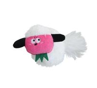 DAFORERAL Strawberry Sheep Cat Plush Toy with Catnip and Bell, Cute Self-Play Chew Toy for Cats