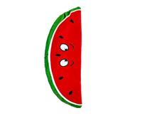 DAFORERAL Summer-Themed Plush Squeaky & Crinkle Dog Toys - Chew & Teeth-Cleaning Interactive Toy for Small & Large Dogs, Multiple Fun Designs (Watermelon)