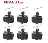 DAFSXZQR 2 4 6 8 10 Pairs Bike Brake Pads Resin Compatible With Elixir R CR MAG 1 3 5 7 9 Level SRAM VIA GT XO DB1 DB3 DB5 Universal Fit Bicycle Disc Brake Pads(1pair resin)