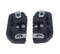 DAFSXZQR Front Bumper Brackets Set 1 Pair LB5Z17C947A LB5Z17C947B Compatible With Explorer Police Interceptor 2020 2021 2022 2023
