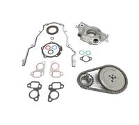 DAFSXZQR Oil Pump Gaskets And Timing Chain 1 Set Compatible With GM LS1 LS2 LS3 LS6 4.8L 5.3L 6.0L 2007 2008 2009 2010 2011 2012 2013 12586665 12639249 89060436 M295