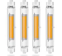 DafuDaGui r7s Bulb 78mm led dimmable 20W, 20W r7s led Bulb 78mm Equivalent 200W Halogen Bulbs, Natural White 4000K 2000LM, Flicker-Free, 360° Light Angle, Energy Saving R7s Floodlight, 4 Pack