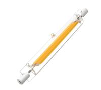 DafuDaGui r7s Bulb 78mm led dimmable 5W, 5W r7s led Bulb 78mm Equivalent J78 50W Halogen Bulbs, Warm White 3000K 500LM, Flicker-Free, 25-240 V, 360° Light Angle, Energy Saving R7s Floodlight, 1 Pack