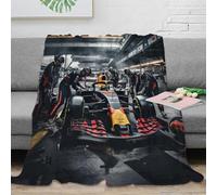 DAFUfbw Fleece Bulls Racing Perform A Pit Stop Blanket Sofa Throw 40x50inch(100x130cm) - Fluffy Soft Warm Versatile Formulaone Blanket for Sofa/Couch/Bed Throw, Portable Fleece Travel Blanket
