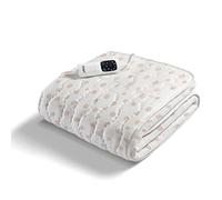 Daga Warm Sleep Cotton Bed Warmer, Intellisense Technology, Italian Cotton, Multi-Timer, 6 Temperature Levels, 150 x 80 cm