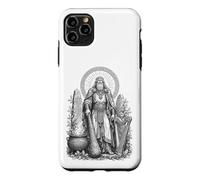 Dagda Celtic Father God Sacred Cauldron Line Art Case for iPhone 11 Pro Max