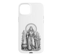 Dagda Celtic Father God Sacred Cauldron Line Art Case for iPhone 15 Plus