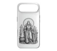 Dagda Celtic Father God Sacred Cauldron Line Art Case for iPhone Air