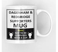 Dagenham and Redbridge Football Club Supporters Rival Team Joke Funny New and Easy Office Tea and Coffee Mug Gift