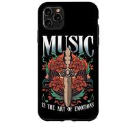 Dagger Art Vinyl Music Tattoo Dagger Symbolism Case for iPhone 11 Pro Max