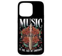 Dagger Art Vinyl Music Tattoo Dagger Symbolism Case for iPhone 15 Pro Max